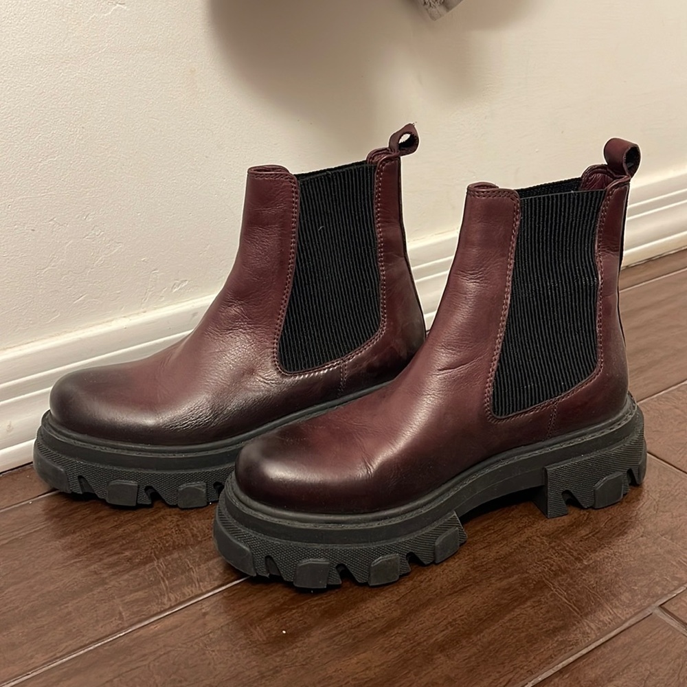 INUOVO BURGUNDY BOOTS